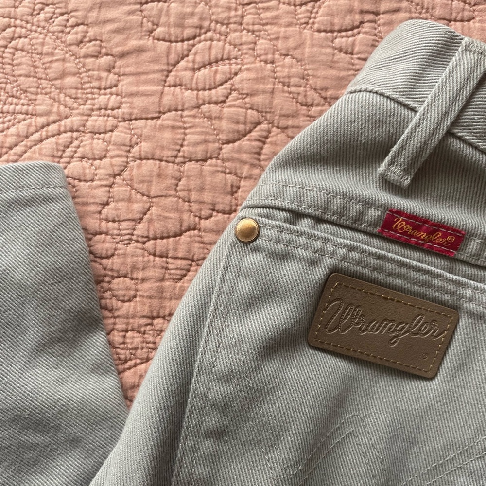 Tan vintage Wrangler pants
